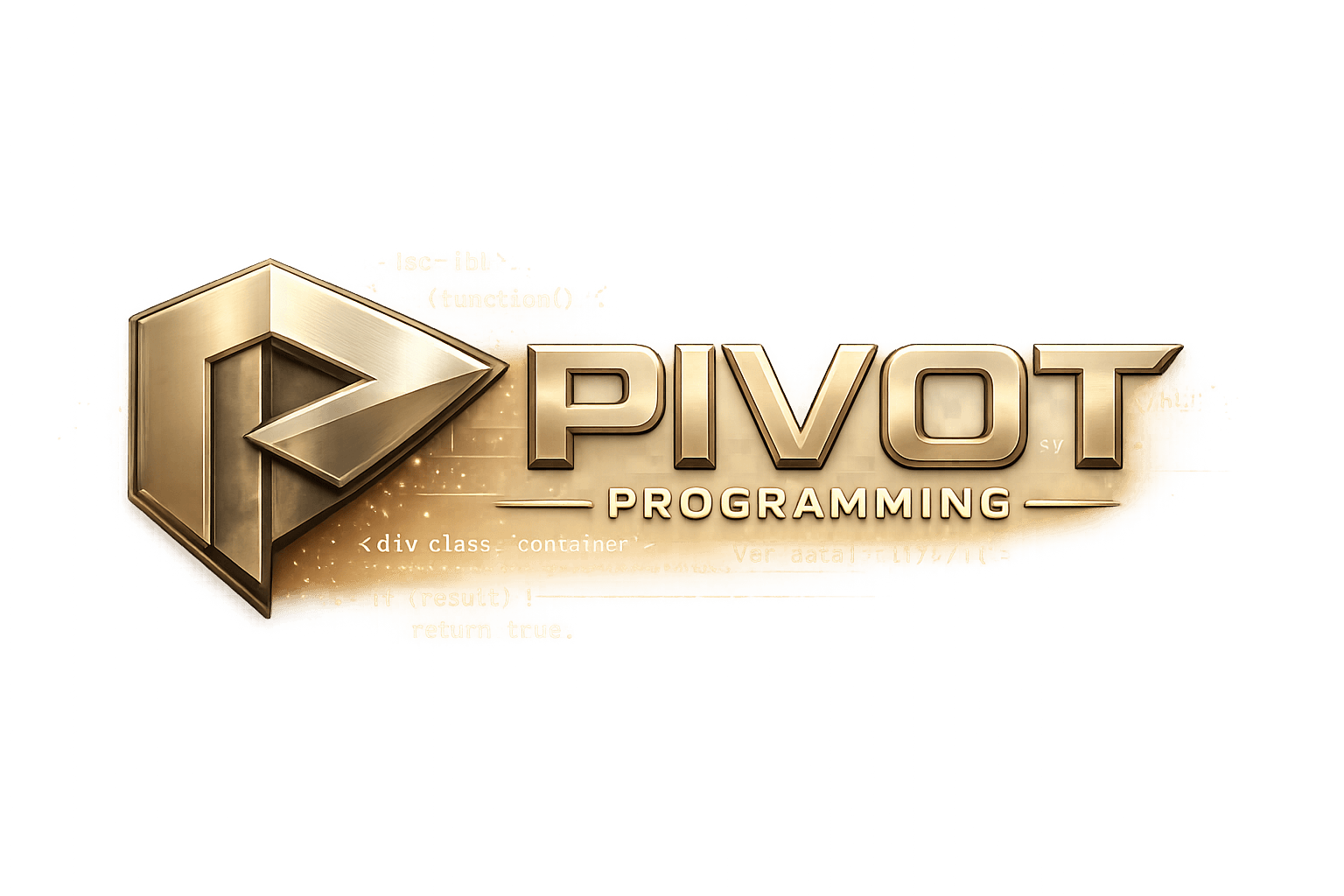 Pivot Programming brand banner